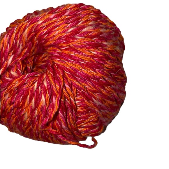 Lana Grossa Presto Basics Worsted Cotton Blend Yarn Twist 8 Red Orange Purple - Picture 4 of 11